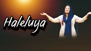 haleluya day naray haleluya lyrics masihi geet tehmina tariq javed2023 [upl. by Anerev]