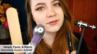 Head amp Neck Assessment Lots of Palpation Sensory Tests Eye amp Ear Exam 🩺 ASMR Medical RP [upl. by Acissev]