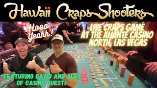 Hawaii Craps Shooters and Casino Quest in a Live Craps Game at Aliante Hotel and Casino Las Vegas [upl. by Koralie]