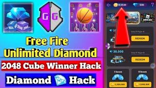 Hack 2048 Cube Winner  Unlimited Diamond In Free Fire  Free Fire Unlimited Diamond  NRM Technical [upl. by Anomor]