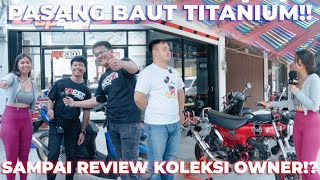 MASUK KE SURGA NYA BAUT TITANIUM  Project Modifikasi Baut Titan Honda Vario [upl. by Jacki747]