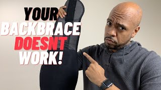 How to Treat Lower Back Pain with a Brace Tutorial  How To Prevent Injury To Your Back [upl. by Anyrb]