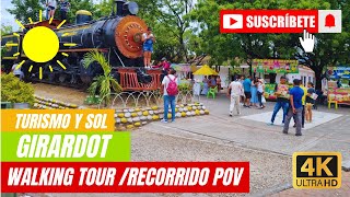 Walking Tour Recorrido POV City Center Girardot  Cundinamarca  COLOMBIA 4K [upl. by Blodgett743]