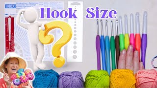 Crochet Like a Pro Expert Tips for Selecting the Ideal Hook Size [upl. by Wayland]