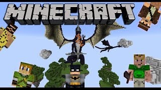 MINECRAFT DRAGON SURVIVAL  1  Pew Pew «» Lets Play Minecraft  HD [upl. by Gardia]