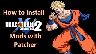 DBXV2  How to Install Mods Easily by Drag amp Drop  xv2 patcher [upl. by Renell]