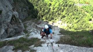 Attersee Klettersteig  Mahdlgupf [upl. by Eannaj]