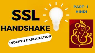 SSL HANDSHAKE  TLS HANDSHAKE  PART 1  HINDI  The Confused Engineer [upl. by Fernas]