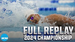 2024 NCAA DIII swimming and diving championship Day three full replay [upl. by Belia349]