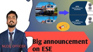 Notification for Indian Railways seats by ESE ESE preparation [upl. by Efal]