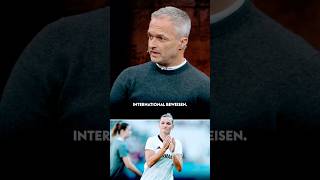 interview Christian Wück about Alex Popp ❤️⚽️ DFB Frauen Mannschaft Fussball Germany Women Wolfsburg [upl. by Mylor]