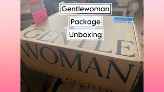 Gentlewoman package Unboxing [upl. by Lauri]