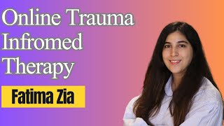 Online Trauma Informed Therapy Trauma Release And Wellness Centretraumarelease trauma fatimazia [upl. by Head]