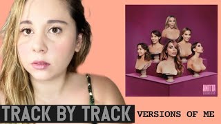 TRACK BY TRACK DE VERSIONS OF ME DA ANITTA [upl. by Aerol824]