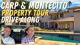 Exploring Carpinteria To Montecito From Home Renovations To Luxury Mansions [upl. by Kerman]