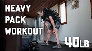 Free Heavy Pack Workout Sample From MTNTOUGHs Bulletproof Program Week 9 Day 5 [upl. by Yentihw]