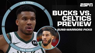 Bucks vs Celtics amp Warriors vs Suns picks 🏀  NBA Today debates [upl. by Nired747]