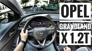 Opel Grandland X 12 Turbo 2018  POV City Drive [upl. by Goldston]