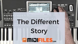 🎼 The Different Story Razormix  Peter Schilling PRO MIDI FILE [upl. by Tse]