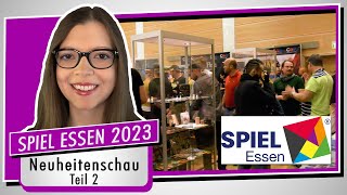 SPIEL ESSEN 2023  Neuheitenschau  Teil 2  Preview  Übersicht  Spiel doch mal [upl. by Aniarrol]