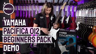 Yamaha Pacifica 012 Beginners Guitar Pack  Review amp Demo [upl. by Nosa564]