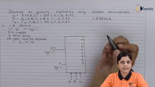 Numerical Based on Demultiplexer Type 1 Example 1  Number System and Code  Digital Electronics [upl. by Ahrens]