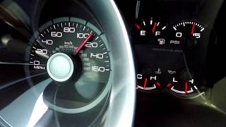 2010 Shelby gt500 acceleration topspeed [upl. by Lodie]