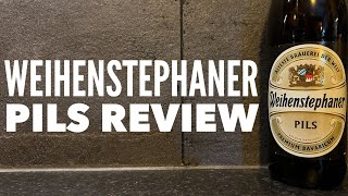 Weihenstephaner Pils Review By Bayerische Staatsbrauerei Weihenstephan  German Craft Beer Review [upl. by Larner658]