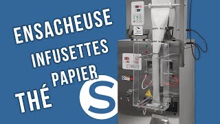 Ensacheuse Infusettes Papier  E3002 [upl. by Naitsirt]