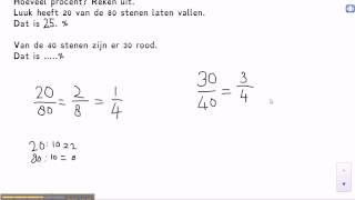 Pluspunt 3 rekenen groep 7 blok 10 les 8 procenten [upl. by Jeff]