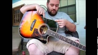 Epiphone Masterbilt DR500MCE Reveiw [upl. by Tristram260]