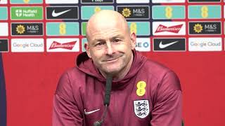 ENGLAND PRESS CONFERENCE Lee Carsley England 50 Republic of Ireland [upl. by Sig]