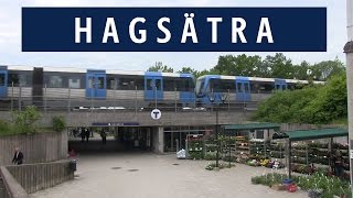 Hagsätra Station Stockholms Tunnelbana [upl. by Echikson168]