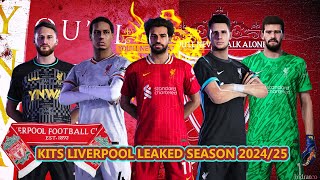 PES 2021  KITS LIVERPOOL LEAKED 20242025 [upl. by Florenza]