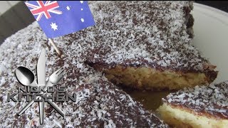 EASY LAMINGTON CAKE  VIDEO RECIPE [upl. by Aciret433]