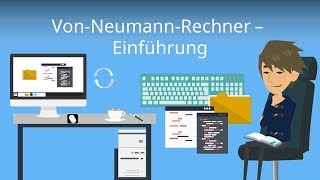 Von Neumann Architektur  Grundlagen des Rechners einfach erklärt [upl. by Haynes854]