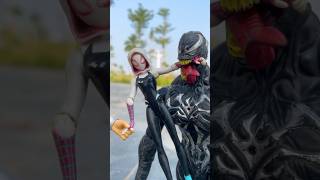 Venom ate Spider Mans hand  Marvel Toys [upl. by Sirc]