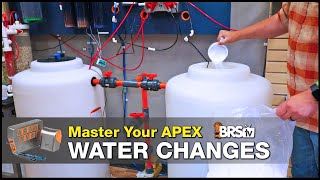 How to Setup Saltwater Mixing Stations amp Auto Water Change With the Neptune DOS  Neptune Apex Guide [upl. by Lin]