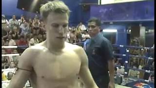 Tullinge Muay Thai fight EMIL TMT Thailand 2008 [upl. by Ochs]