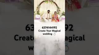 Wedding Entry in Coimbatore  wedding weddingideas Fog Entry For photoshoot weddinggallerykovai [upl. by Annawek]