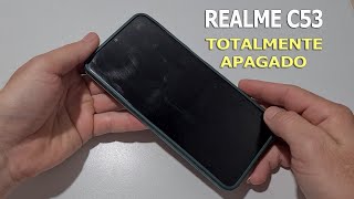 Celular Realme C53 Apagou total não liga e não carrega tela escura [upl. by Airemaj]