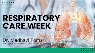 How to Protect Your Lungs Dr Medhavi Tomar’s Guide for Respiratory Care Week [upl. by Sonny]