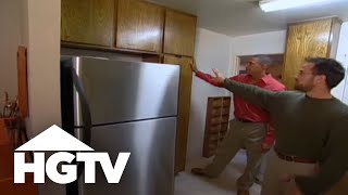 Small Budget Kitchen Makeover  HGTV [upl. by Eesdnil864]