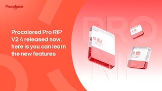 Procolored Pro RIP V24 released now here is you can learn the new features [upl. by Bubalo718]