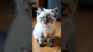 Cute cat smile viralvideo cat elephant animation cute trendingshorts [upl. by Zuzana]