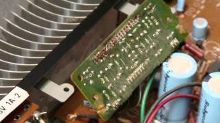 FISHER CA39A Integrated Stereo Amplifier RepairPart 1 [upl. by Jaddan]