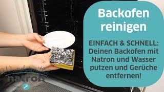 Backofen schnell und effektiv reinigen mit Natron [upl. by Mauricio633]