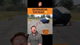 Nissan Kicks Quase Capota no Teste do Alce carros shorts automobile podcast nissan humor [upl. by Tdnerb]