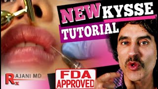 KYSSE RESTYLANE LIP FILLER TUTORIAL  Kysse New Lip Filler Before and After Picture [upl. by Eedia]