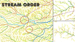 Stream Order using ArcGIS  Strahler Method  2019 [upl. by Htilil38]